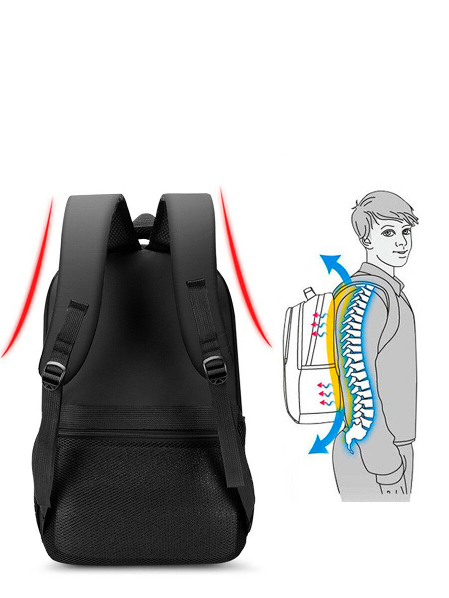 Рюкзак Multibrand MRB/118b-black - фото №7