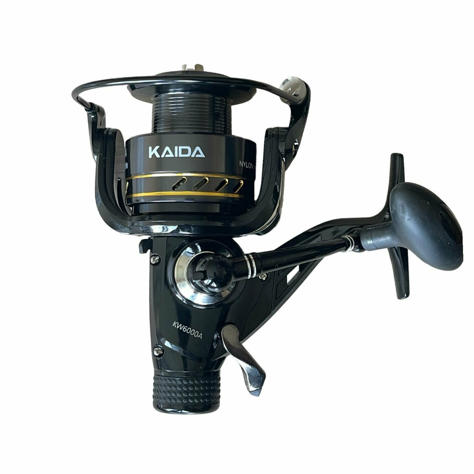 Катушка для рыбалки с байтранером KAIDA KW 3000 6+1, кайда на фидер, донку, карповое удилище