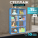 Стеллаж Besthouse, для хранения вещей, книг, игрушек, мебель в го...
