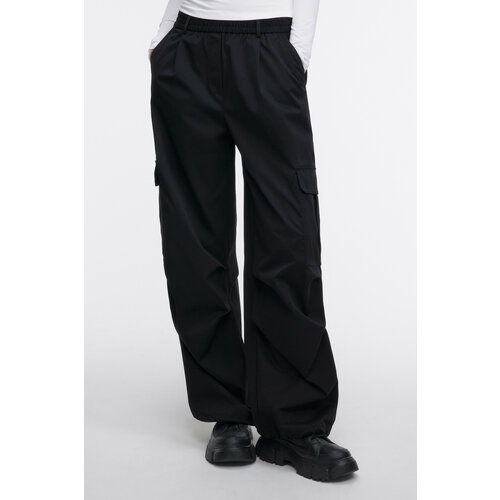 фото Брюки карго befree, размер m/170, черный