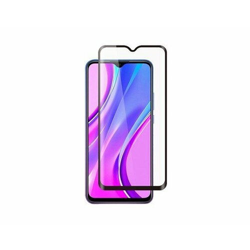 Xiaomi Redmi 9/9T/Note 9 4G/Poco M2/Poco M3 - защитное стекло черное 30D защитное стекло для xiaomi redmi 9 9t бронь 2 штуки