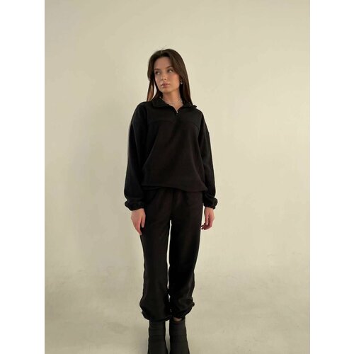 фото Костюм, размер 44, черный нет бренда