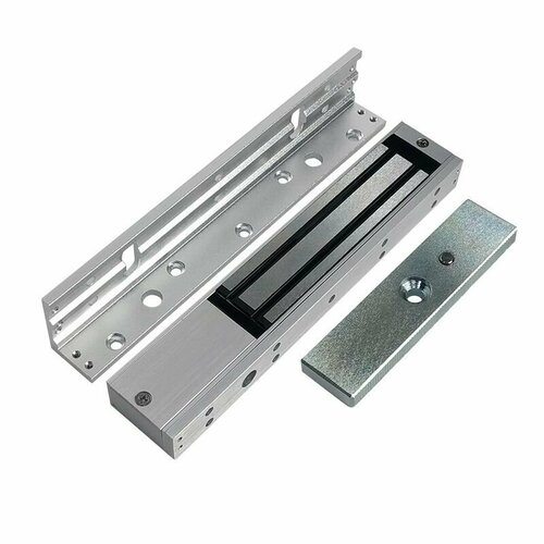 Электромагнитный замок SSDCAM DL-380 (сила удержания 380кг) с монтажным уголком