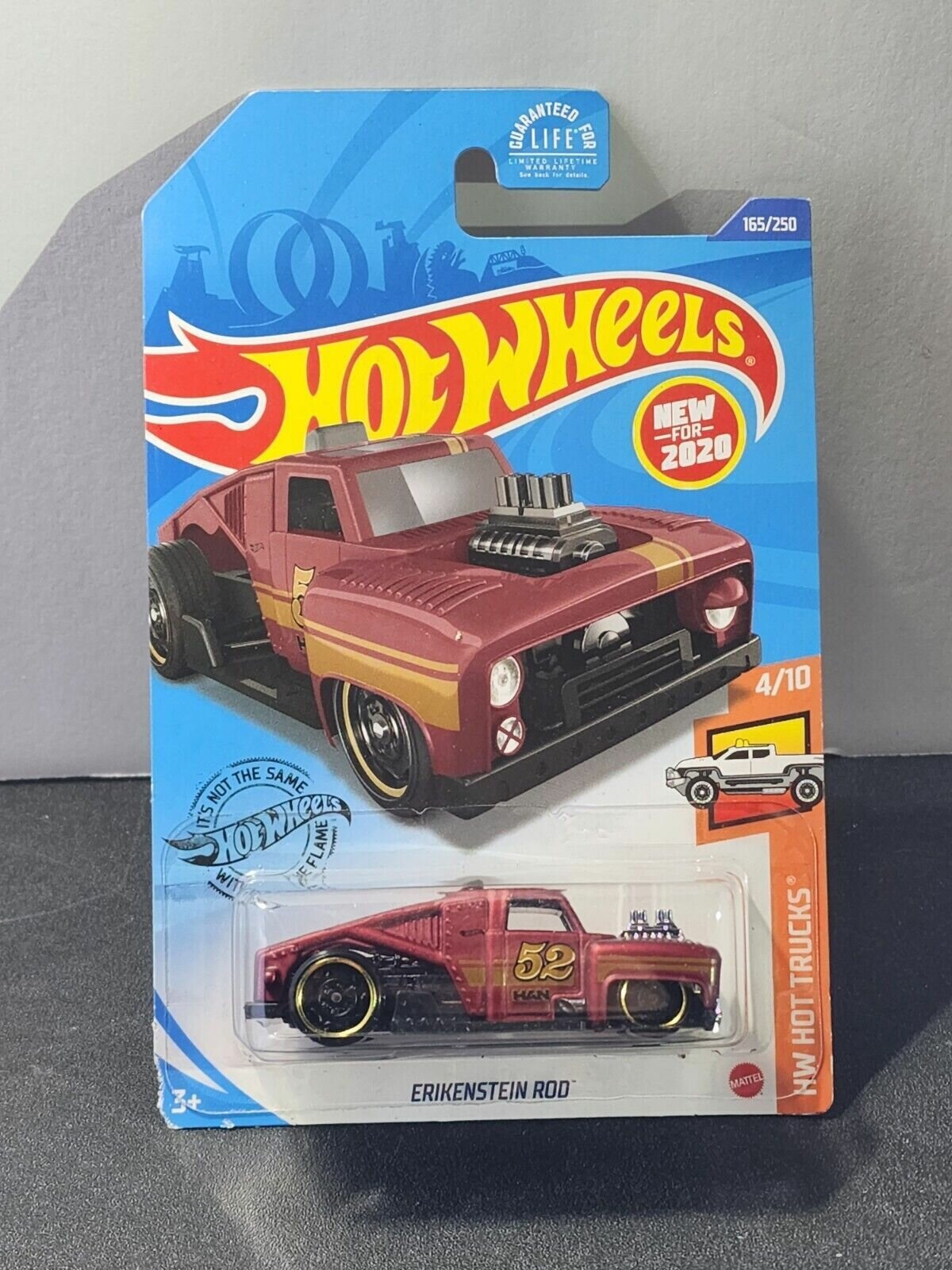 Машинка детская Hot Wheels коллекционная ERIKENSTEIN ROD вишня