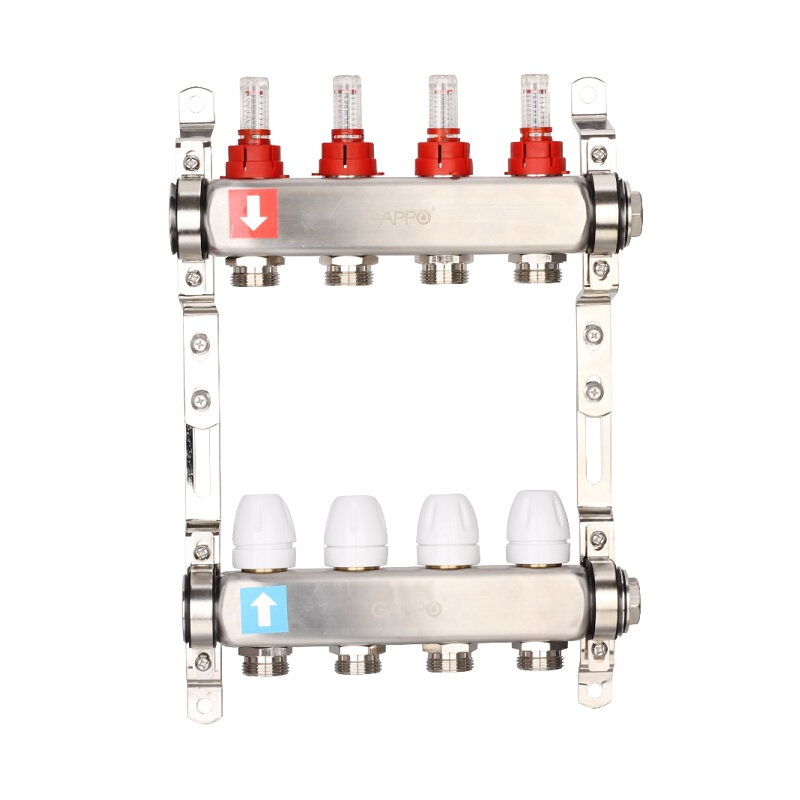 Коллектор Gappo G424.8 8-вых. x1 x 3/4