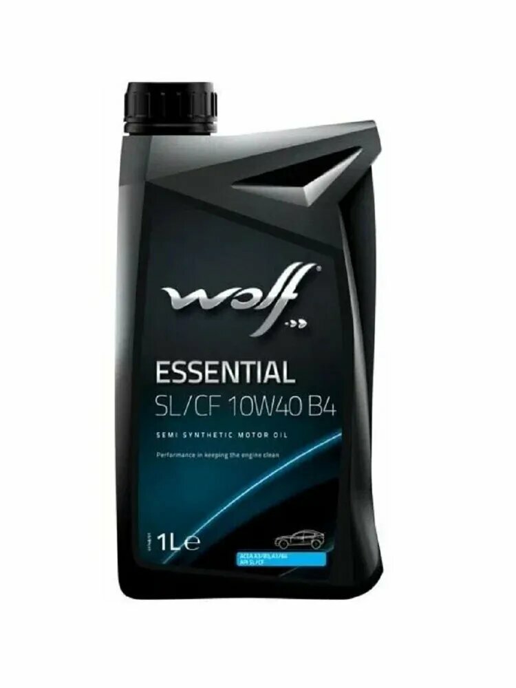 Масло моторное Wolf Essential SL/CF 10W40 B4 1 л