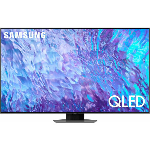 Телевизор Samsung QE65Q80CAUXRU, QLED, 4K Ultra HD, черный