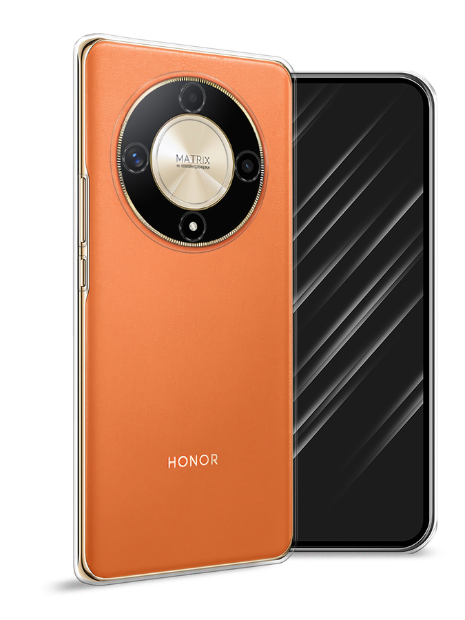 Силиконовый чехол на Honor X9B / Хонор X9B, прозрачный