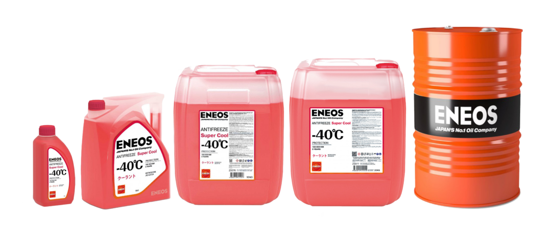 Жидкость Охлаждающая Antifreeze Super Cool -40°c (Red) 10л ENEOS арт Z0076