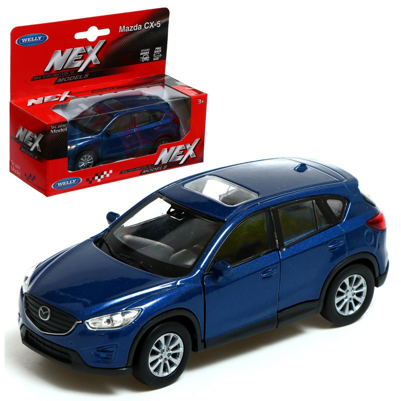 Модель машины Mazda CX-5, масштаб 1:34-39