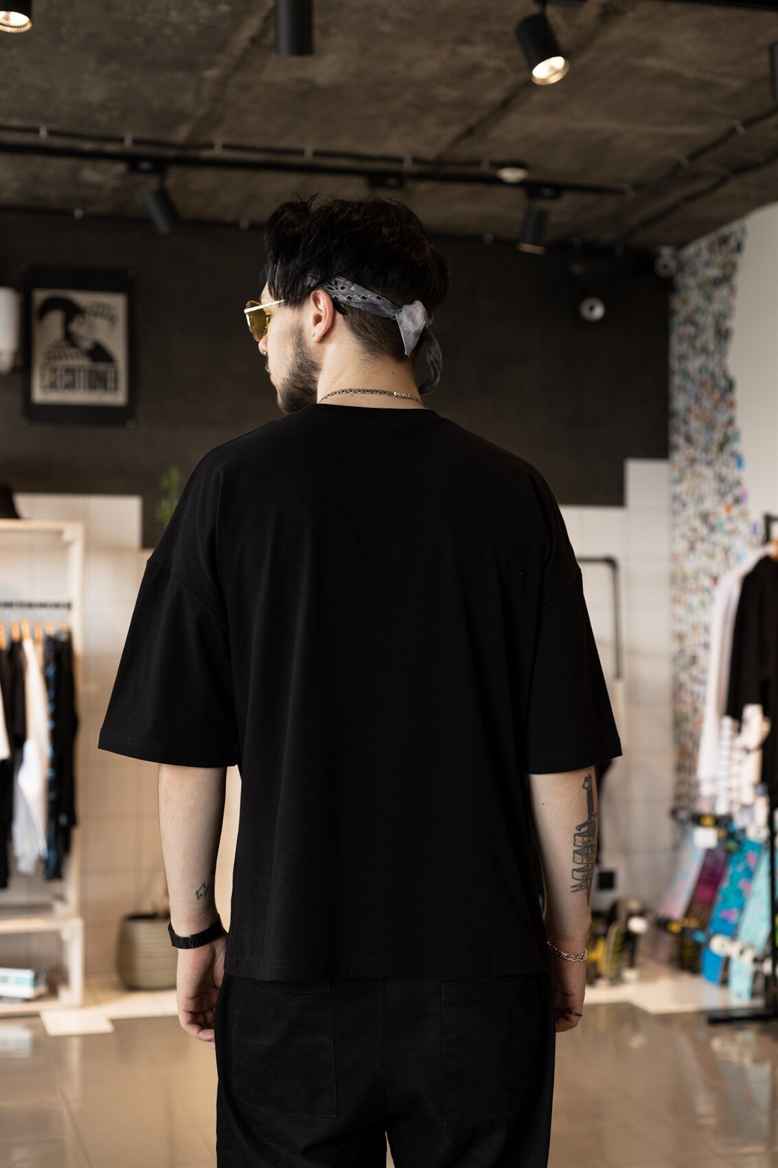 Футболка БОРДШОП#1, размер L, черный — фото 1