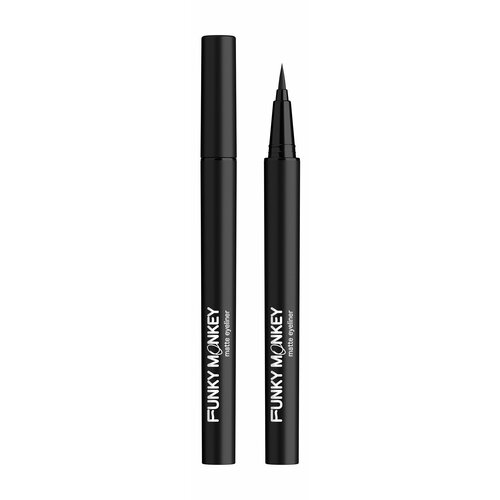 FUNKY MONKEY Маркер для глаз матовый Matte eyeliner, 0,6 г, 01