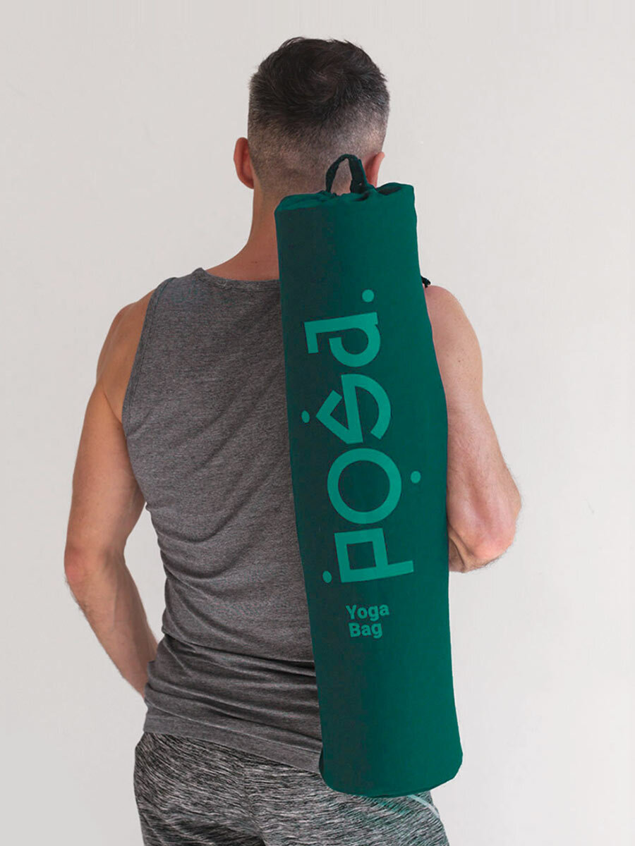 Сумка-мешок для коврика POSA Yoga FirstSack Deep Green