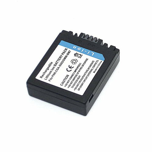 Аккумулятор Vbparts (схожий с Panasonic CGA-S002E) 7.2V 1400mAh для Panasonic Lumix DMC-FZ1 077194