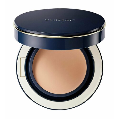 Разглаживающая тональная основа для лица Yunjac Smoothing Cover Compact Foundation SPF 50