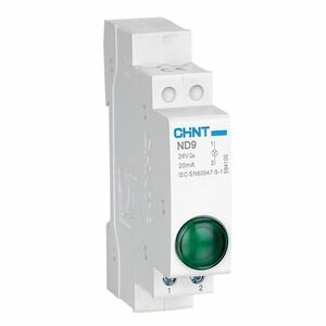 Индикатор ND9-1/g зеленый, AC/DC230В (LED) (CHINT)