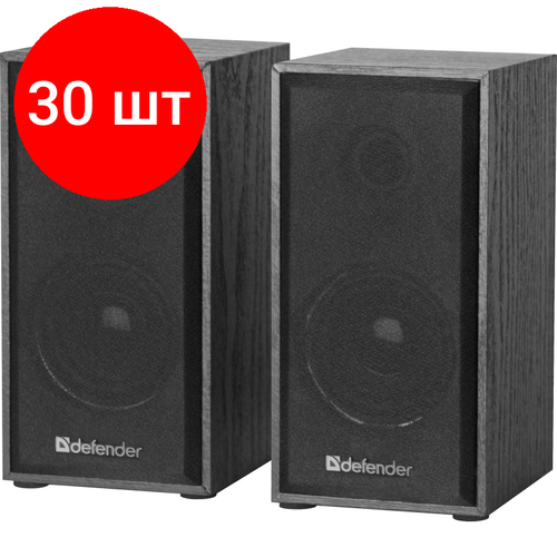 Комплект 30 штук, Акустическая система 2.0 Defender SPK 240 6 Вт, питание от USB колонка defender spk 240 65224