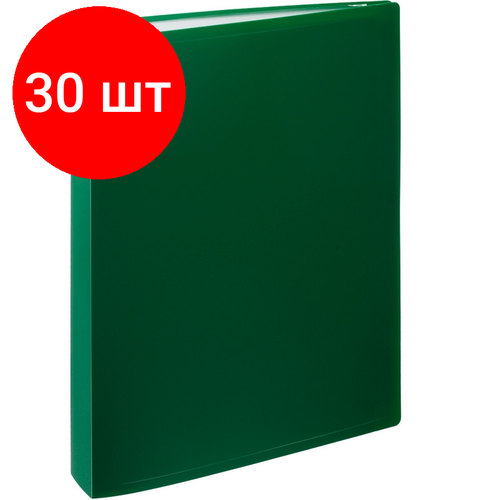 Комплект 30 штук, Папка файловая 100 ATTACHE 065-100Е зеленый комплект 2 штук папка файловая 100 attache 065 100е синий