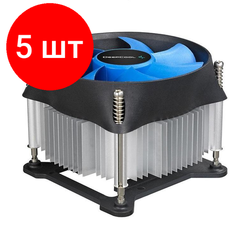 Комплект 5 штук, Кулер DEEPCOOL THETA 20 PWM 1700, Fan 100mm, TDP 65W