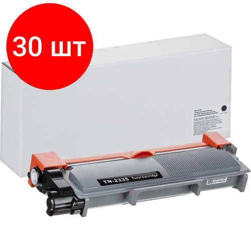 Комплект 30 штук, Тонер-картридж Retech TN-2335 чер. для Brother HL-L2300DR/2740DWR/2540DNR комплект 2 штук картридж лазерный sakura tn 2335 чер для brother hl l2300dr