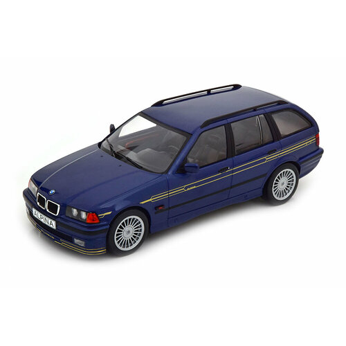 BMW alpina B3 3.2 touring (E36) 1995 metallic blue / бмв альпина Б3 синий 1 24 bmw m8 alloy car model diecasts