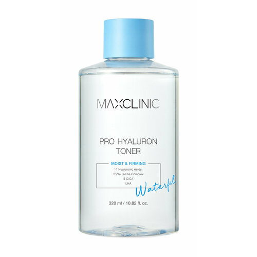 Увлажняющий тонер с 11 видами гиалуроновой кислоты Maxclinic MoistFirming Pro Hyaluron Toner