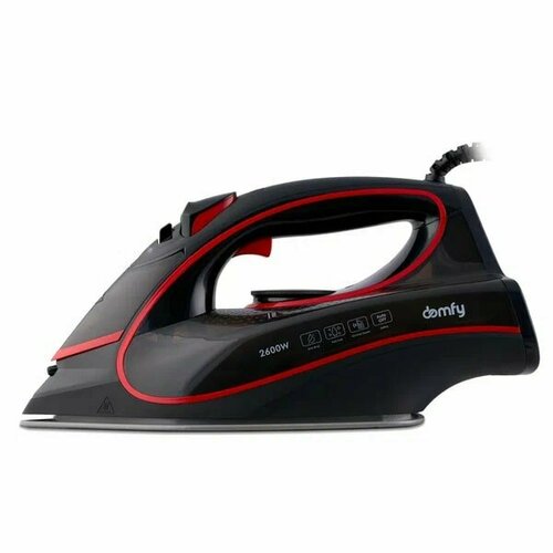 Утюг DOMFY DSC-EI606 2600Вт черный-красный 349900₽