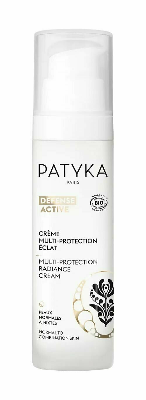 Защитный крем для нормальной и комбинированной кожи лица Patyka Defense Active Multi-Protection Radiance Cream Normal To Combination