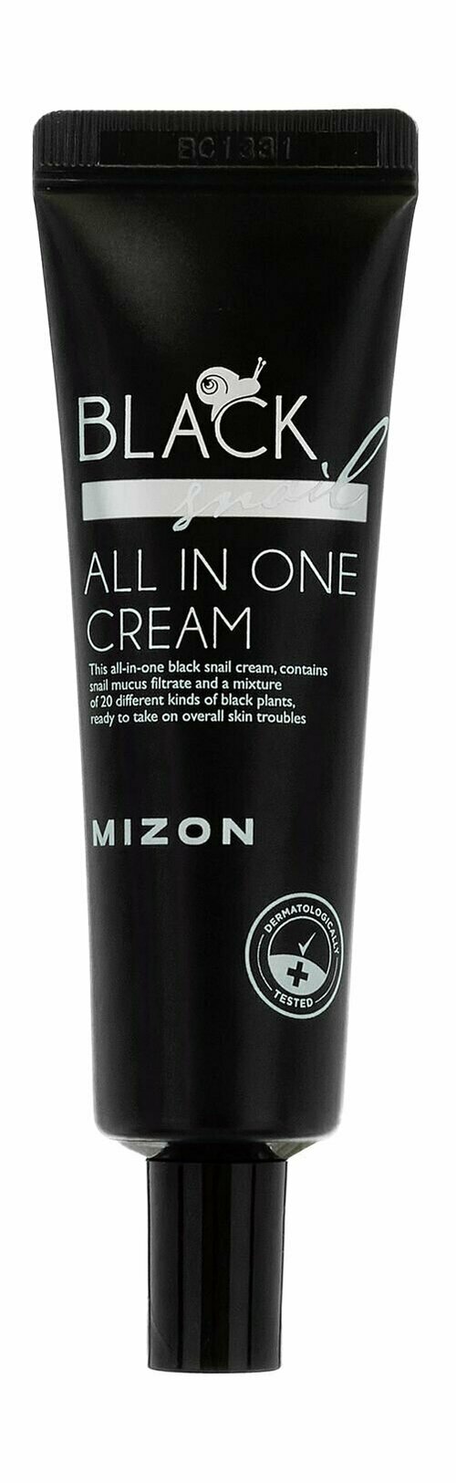 Крем для лица с экстрактом черной улитки 35 мл Mizon Black Snail All In One Cream