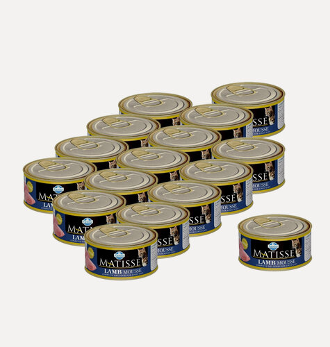 Изображение товара MATISSE мусс для кошек с ягненком 0,085 кг х 16 шт.