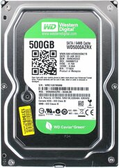 WD 500Гб Винчестер 3.5" WD Caviar зеленый