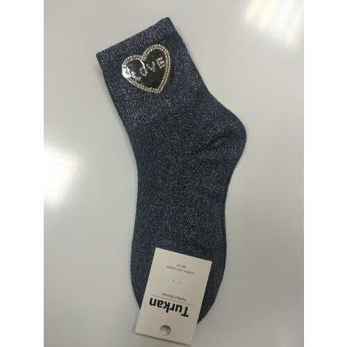 фото Носки turkan, 2 пары, размер 36-41, серый