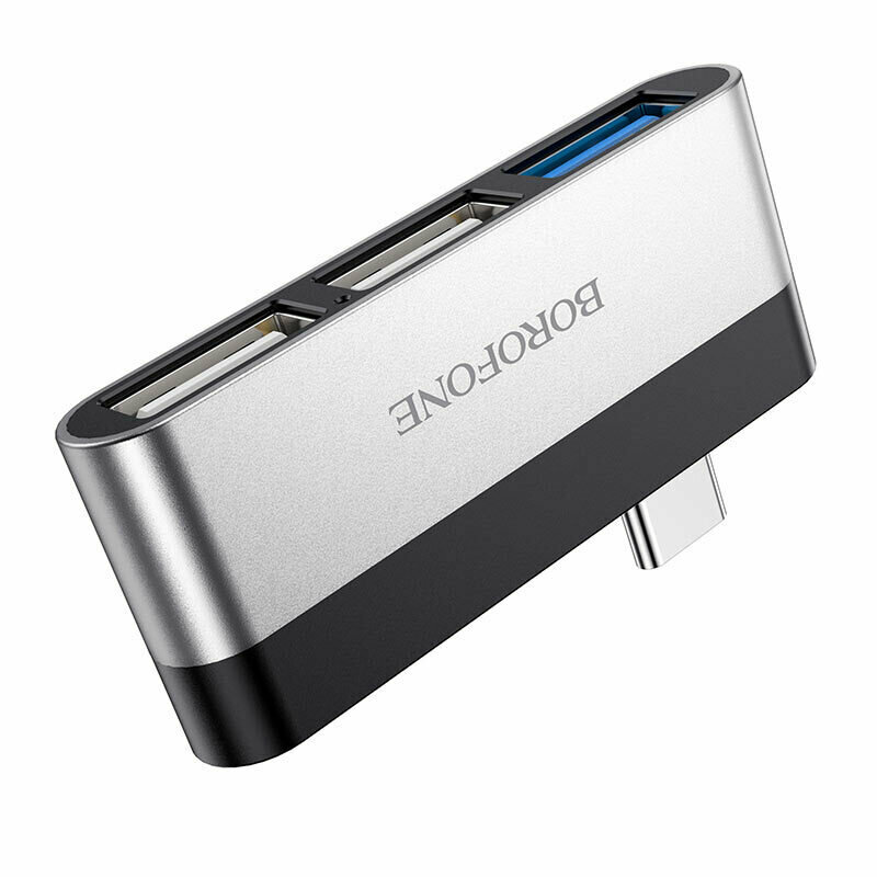 Переходник С USB Type-C на USB3.0 BOROFONE DH1