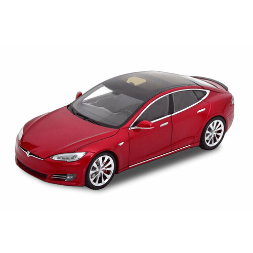 Tesla model s P100D 2016 red metallic / тесла модель с П100Д красный