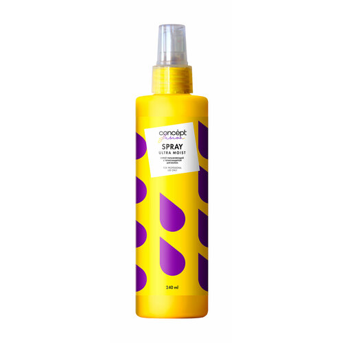 Увлажняющий термозащитный спрей для волос Concept Fusion Ultra Moist Spray concept fusion ultra moist spray