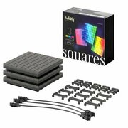 Комплект дополнительных панелей со светодиодной подсветкой Twinkly Squares RGB + BT + Wi-Fi, 3 шт. (20x20см)