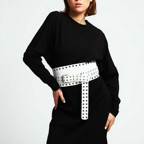 фото Ремень сима-ленд, белый сима-лэнд