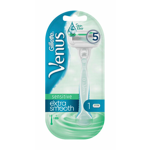 Станок для бритья со сменной кассетой Gillette Venus Sensitivе Extra Smooth