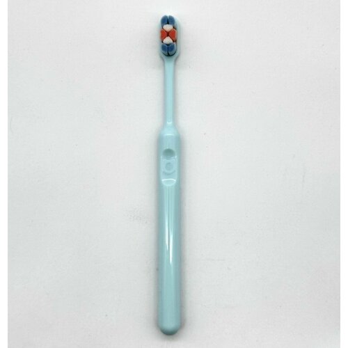 PIGES Щетка зубная для взрослых 2в1 зубы и язык мягкая