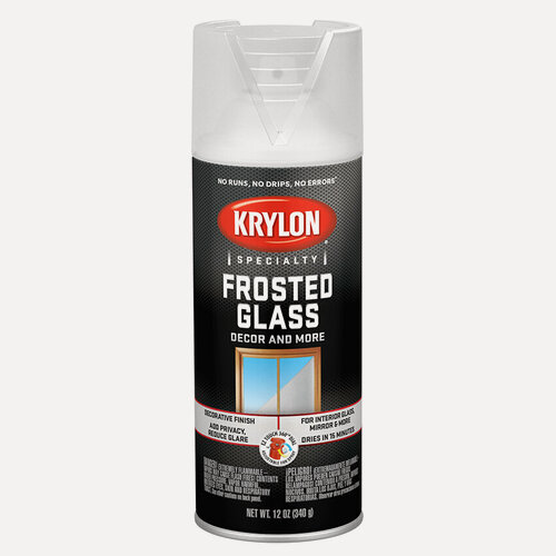Изображение товара Лак с эффектом замерзшего стекла Krylon Frosted Glass, прозрачный, 340гр