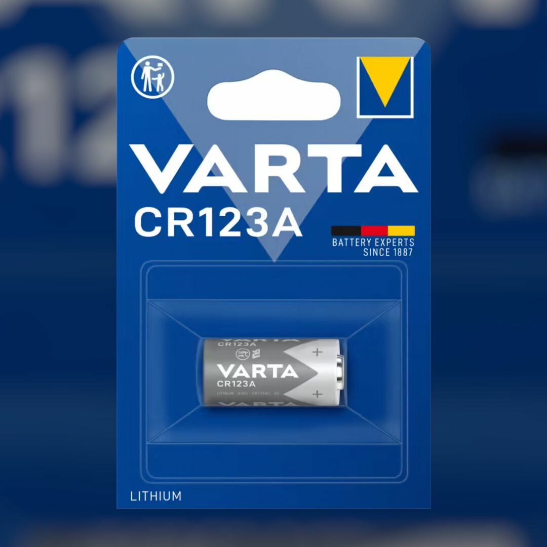 Батарейка Varta 123a 1шт