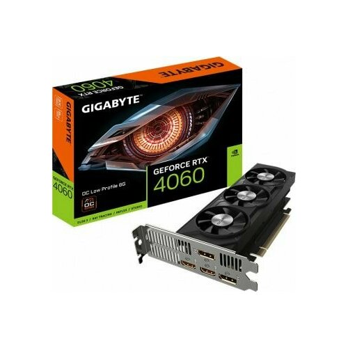 Видеокарта Gigabyte PCI-E 4.0 NVIDIA GeForce RTX 4060 8192Mb 128 GDDR6 2475/17000 HDMIx2 DPx2 HDCP Ret видеокарта gigabyte pci e 4 0 gv r79xtxgaming 24gd amd radeon rx 7900xtx 24576mb 384 gddr6 2525 20000 hdmix2 dpx2 hdcp ret