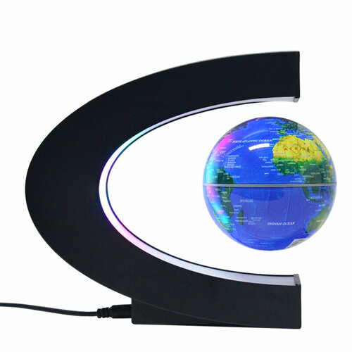 Глобус левитирующий парящий на подставке 195x195 d 106 см KSVA-EV-C-4-BLU 7386₽