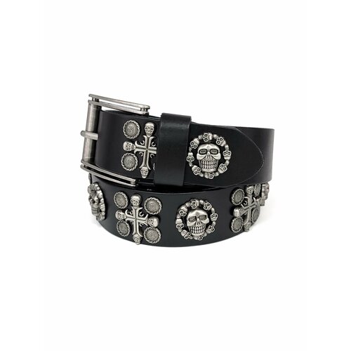 фото Ремень , размер 120, черный hagust