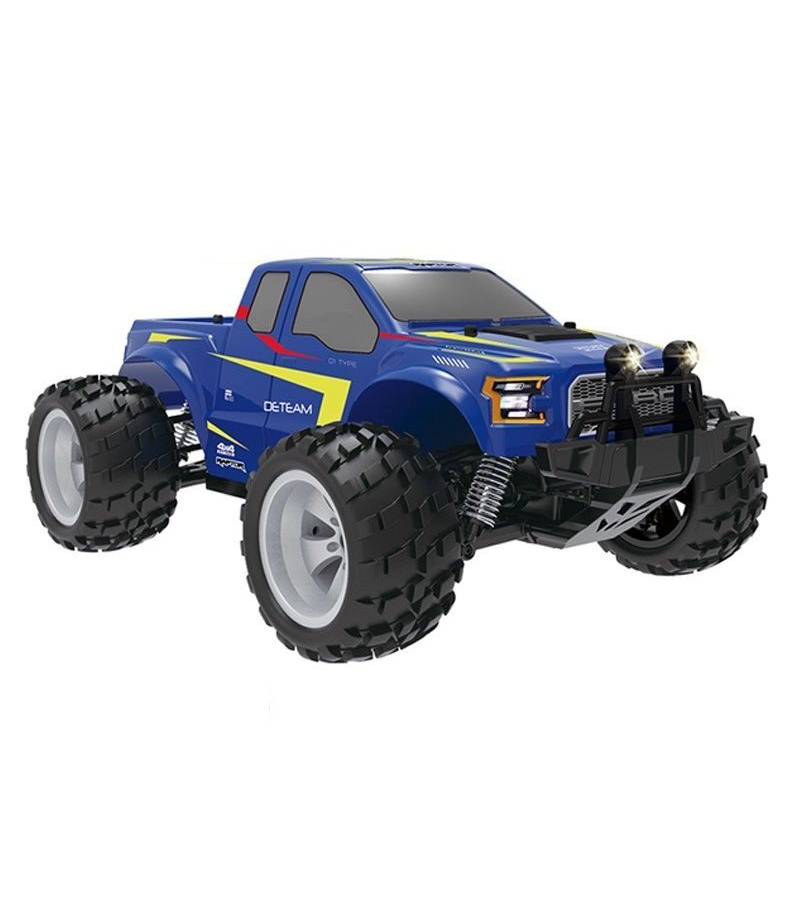 Радиоуправляемый монстр Double Eagle Ford F-150 Raptor (синий) 1:18 4WD 24G RTR