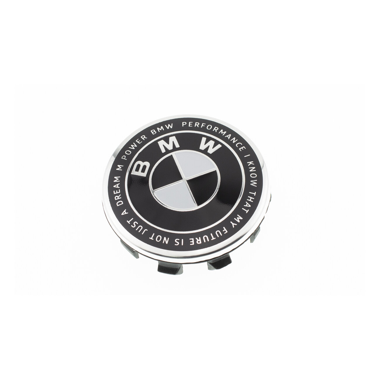 Колпак на ступицу для BMW новый стиль (черно-белая) 57 мм