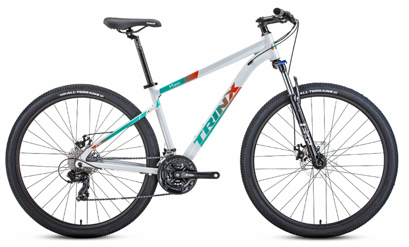 TRINX Велосипед TRINX M500 Elite (рама 18, Blue black orange)
