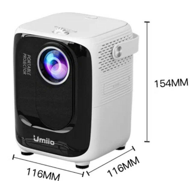 Проектор UMIIO/LINGBO FULL HD белый