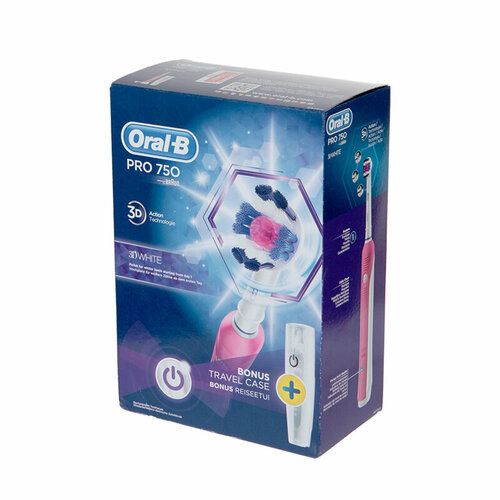 Зубная электрощетка Braun Oral-B Pro 750 LTD Edit Pink 4210201162308 836000₽