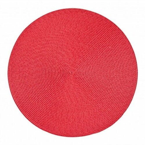 Салфетка для сервировки стола Domenik Blooming d-38см плетеная красная 699₽
